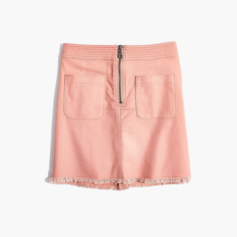 Madewell Pink A-Line Skirt